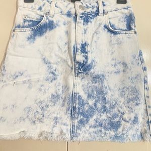 Topshop Denim Skirt